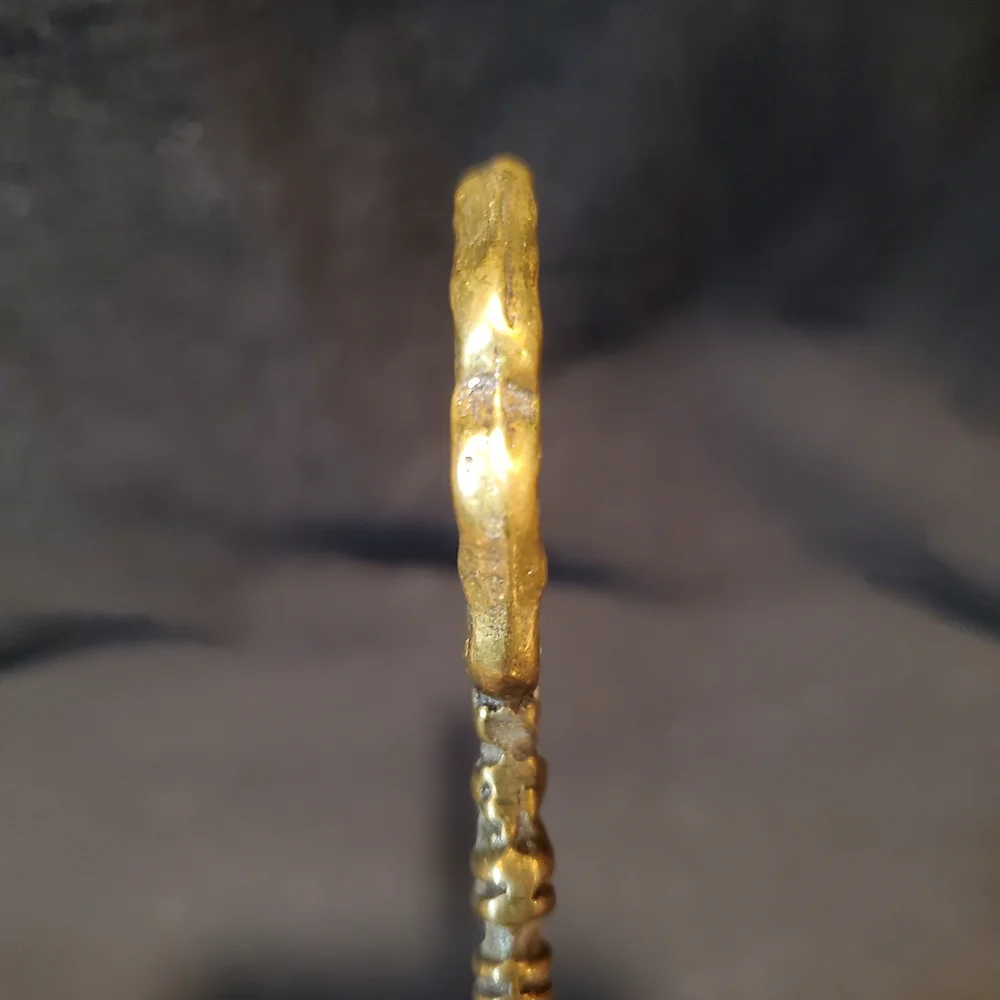 Vintage Brass Key Wall Decor